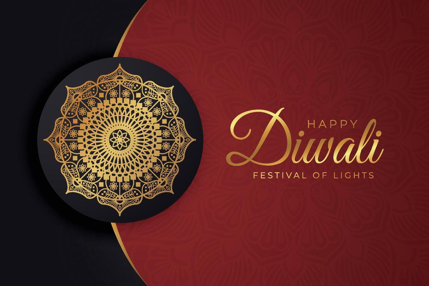 diwali - Indien Festival de lumières, conception modèle pour cartes postales, faire-part, salutation cartes, affiches, dépliants, Contexte et bannière conceptions. vecteur