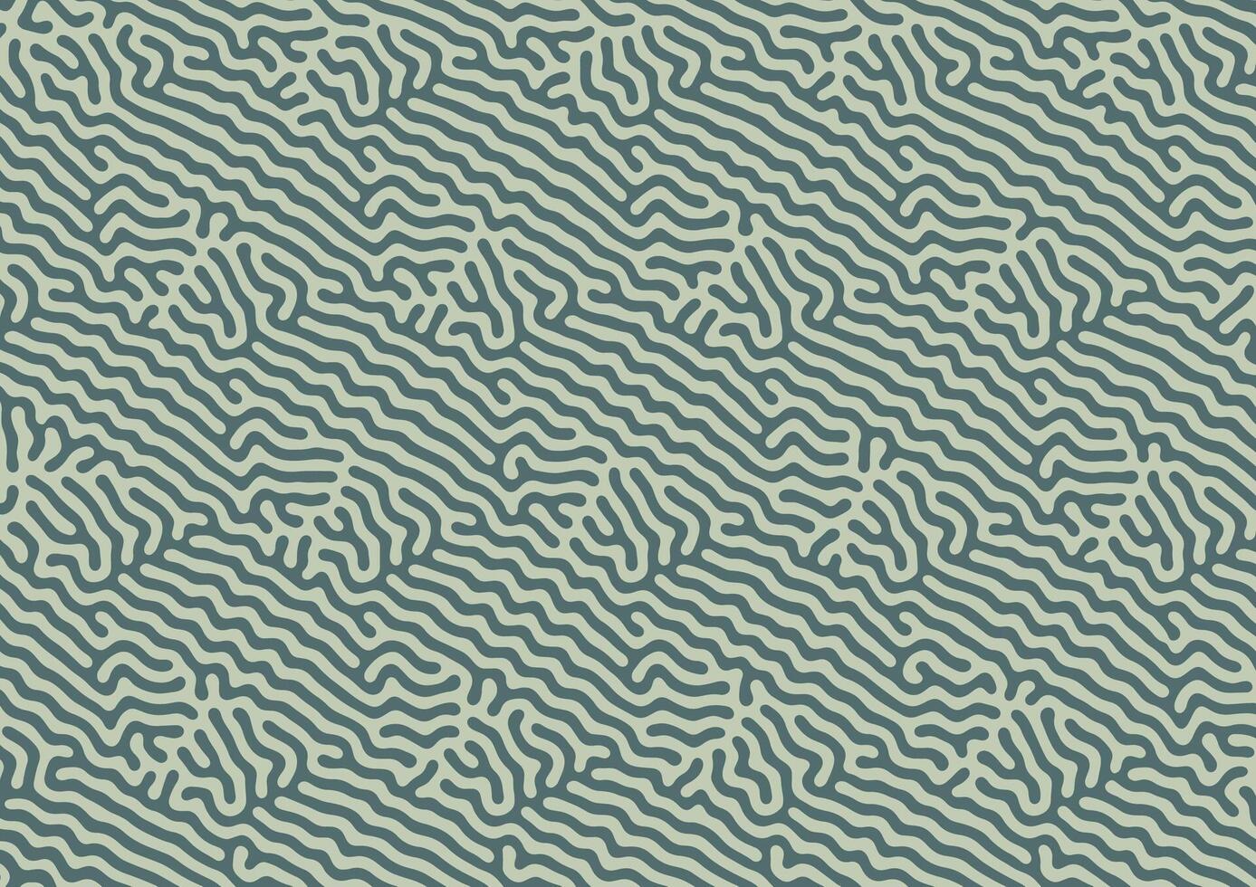 turing réaction la diffusion modèle avec abstrait mouvement. vecteur illustration de chimique morphogenèse courbée griffonnage.