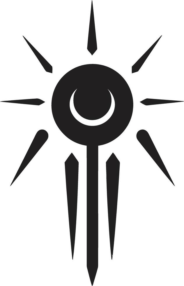 futuriste la fusion élégant noir icône avec vecteur cybernétique symbole techno fils élégant abstrait logo mettant en valeur cybernétique sophistication