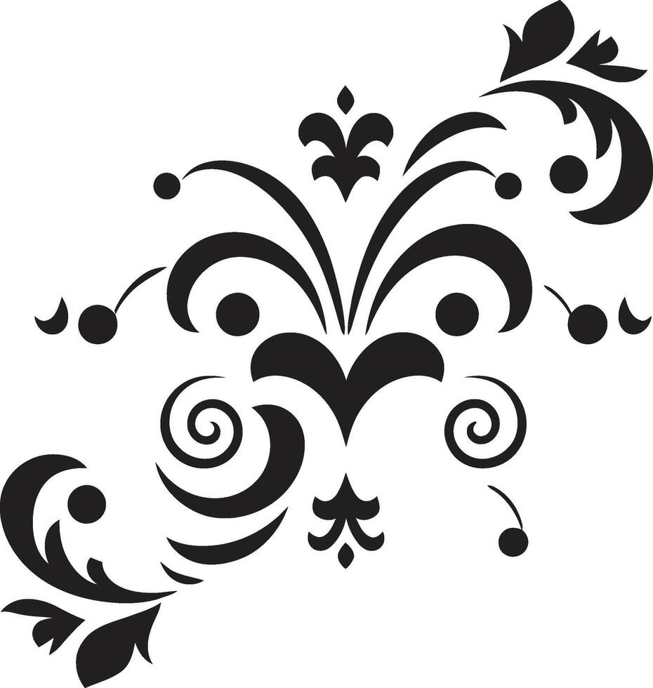 patrimoine harmonie ancien européen frontière logo dans élégant noir époque élégance monochrome logo conception avec européen frontière vecteur