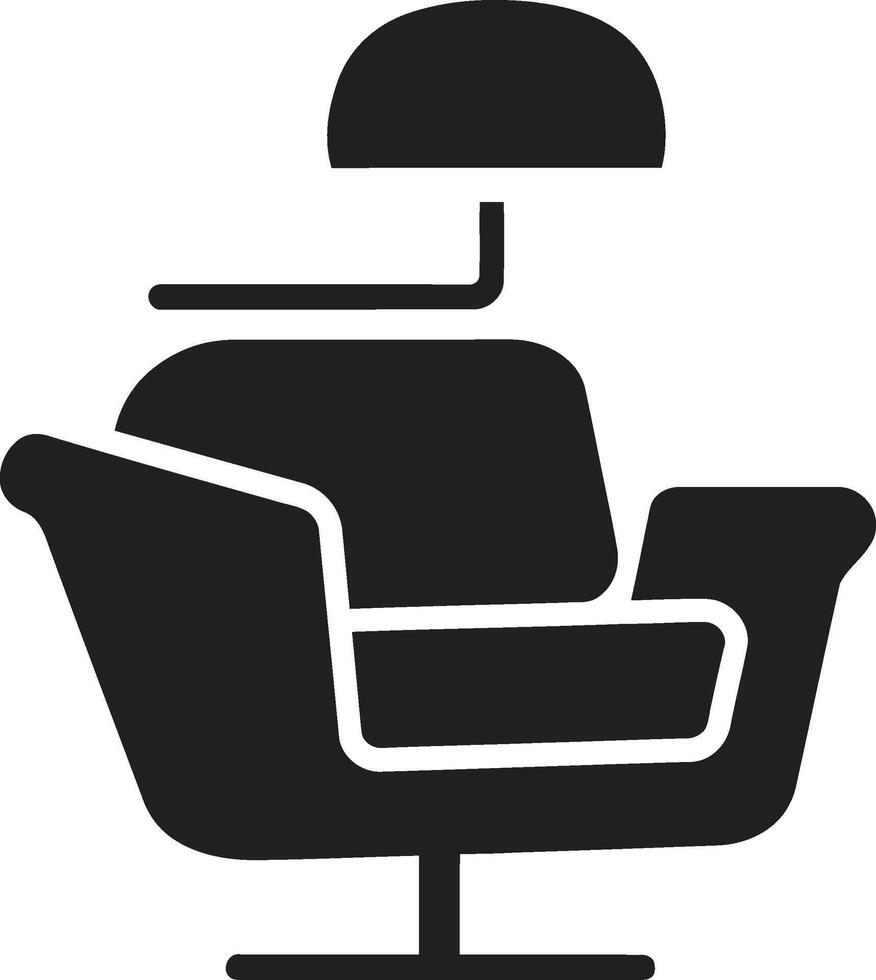 sérénité sièges badge vecteur conception pour lisse et relaxant chaise illustration élégant confort insigne moderne chaise vecteur logo pour confortable et élégant les espaces