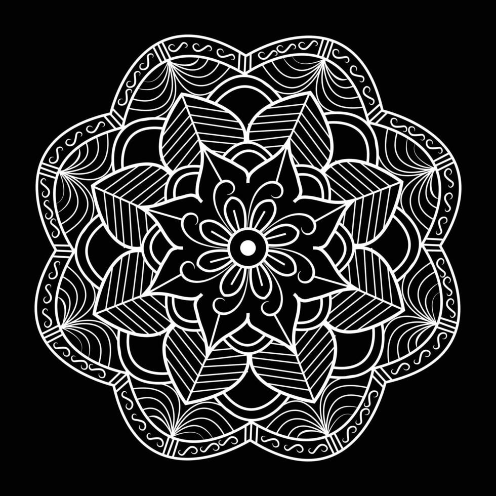 facile Créatif mandala unique fleur floral vecteur eps mandala motifs pour gratuit Télécharger