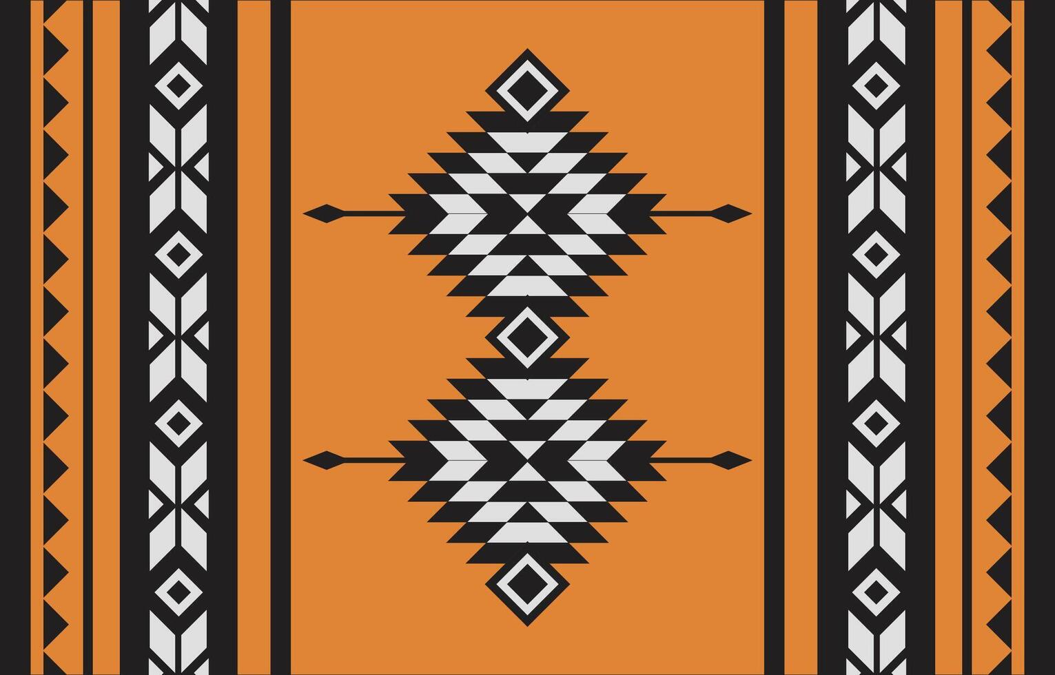 originaire de américain Indien ornement modèle géométrique ethnique textile texture tribal aztèque modèle navajo mexicain en tissu sans couture décoration mode vecteur