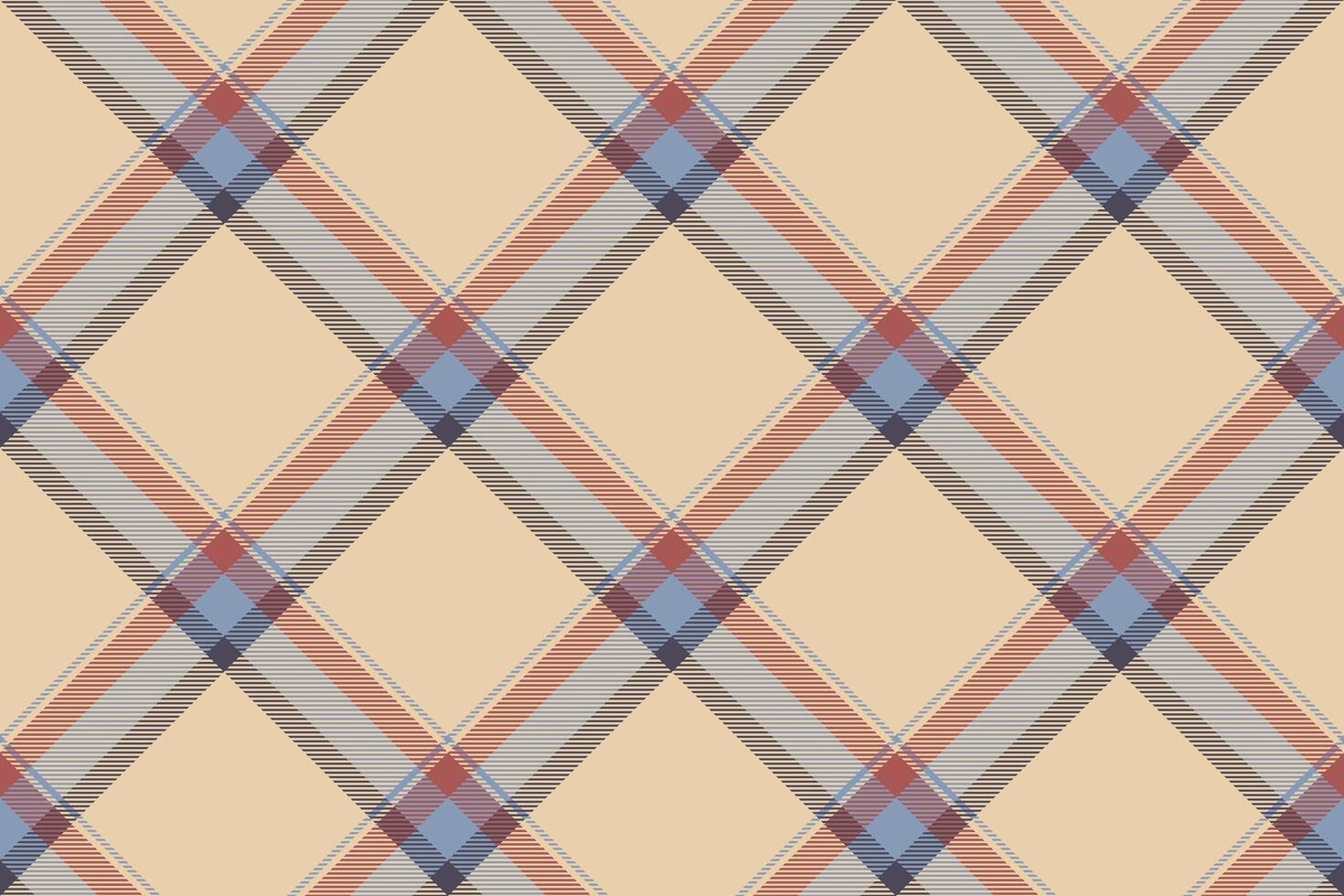 tartan plaid arrière-plan, diagonale vérifier sans couture modèle. en tissu texture pour textile imprimer, emballage papier, cadeau carte, fond d'écran. vecteur