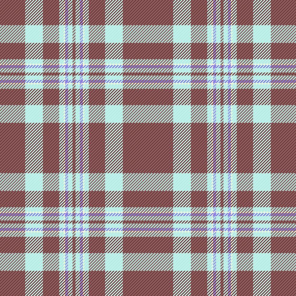 coton en tissu texture vérifier, esthétique modèle textile. rayé plaid sans couture tartan Contexte dans rouge et lumière couleurs. vecteur