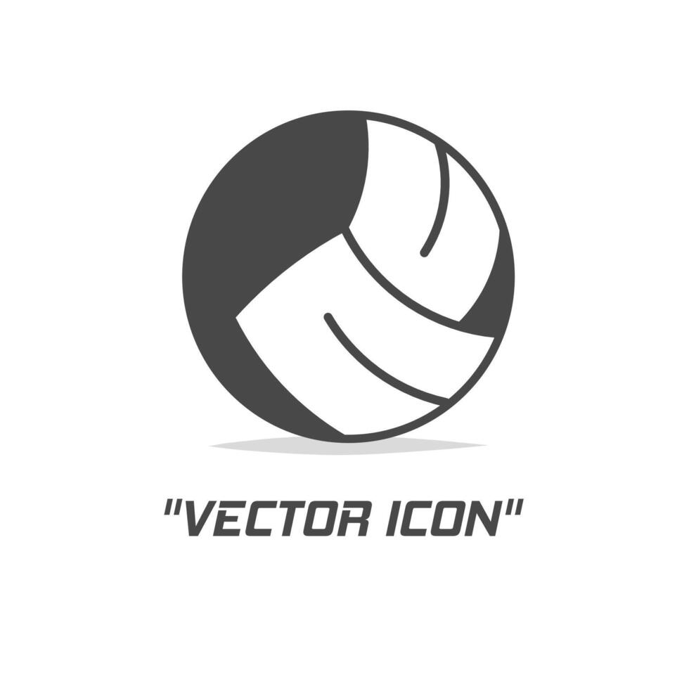 volley-ball illustration icône. modèle illustration conception pour entreprise. vecteur