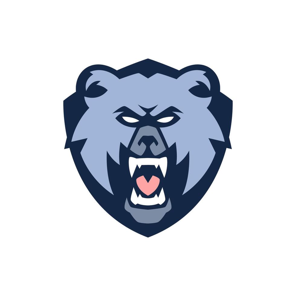 ours des sports logo modèle vecteur