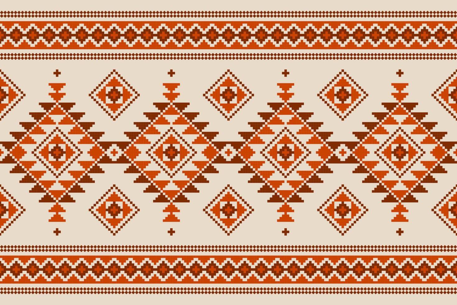 tapis ethnique tribal modèle art. ethnique géométrique sans couture modèle. Américain, mexicain style. conception pour arrière-plan, fond d'écran, illustration, tissu, vêtements, tapis, textile, batique, broderie. vecteur