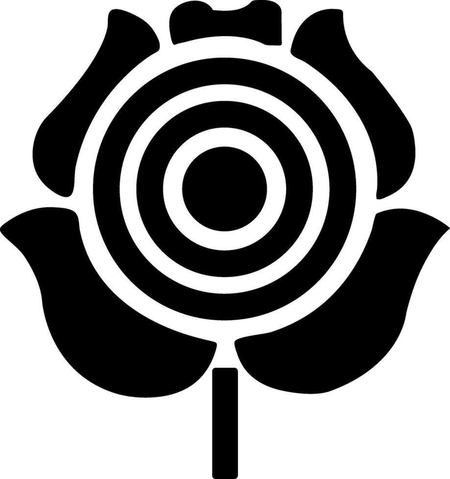 fleur Icônes ensemble. abstrait fleur Icônes isolé sur blanc Contexte. fleur Facile icône. Stock . illustraion vecteur