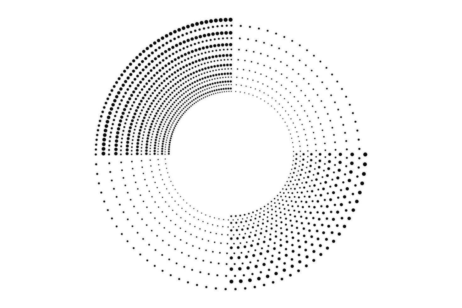 pente demi-teinte points Contexte. pop art modèle dans , texture. illustration vecteur