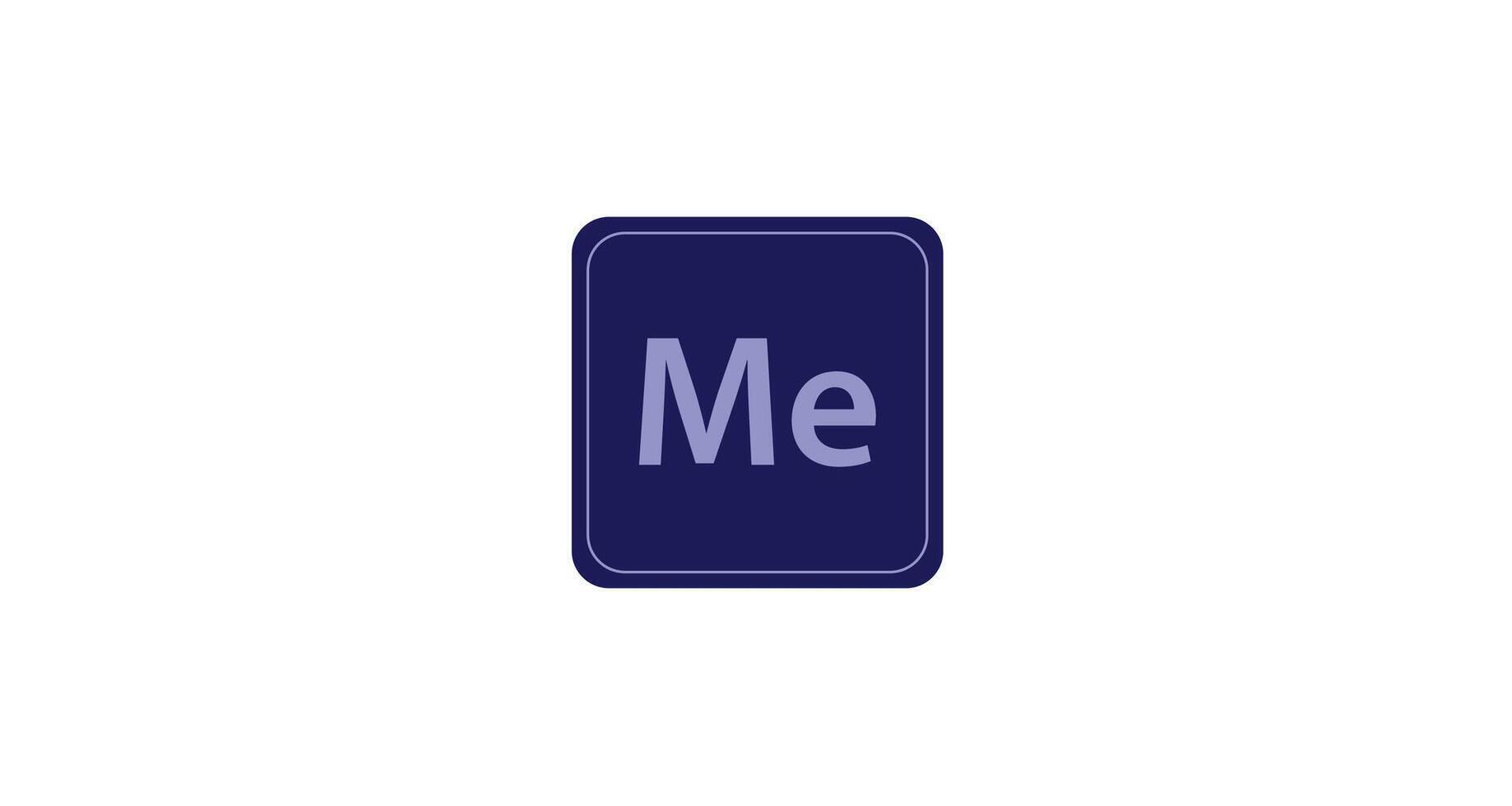 adobe médias encodeur icône logo vecteur