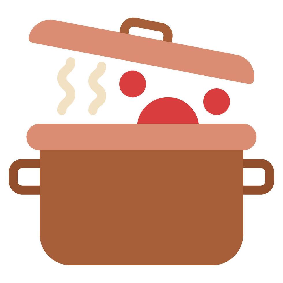 cuisine pot icône pour la toile, application, infographie, etc vecteur