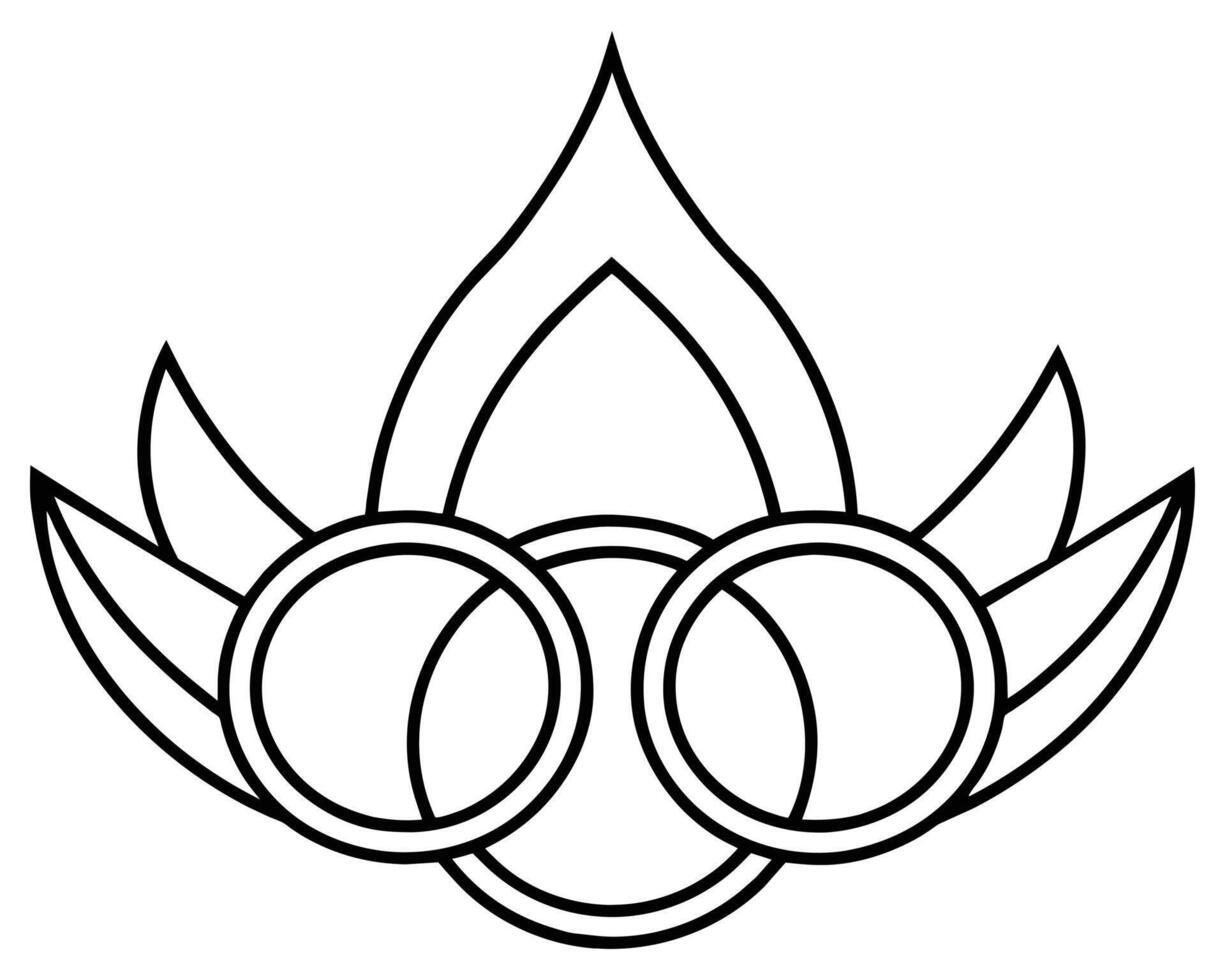 noir aile logo symbole illustration vecteur