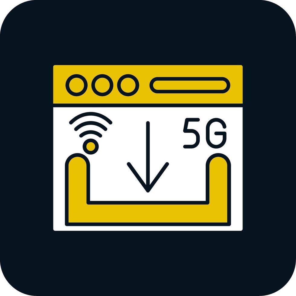 télécharger l'icône de deux couleurs de glyphe vecteur