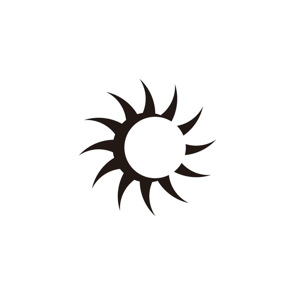 cercle tourbillon logo Cadre modèle vecteur