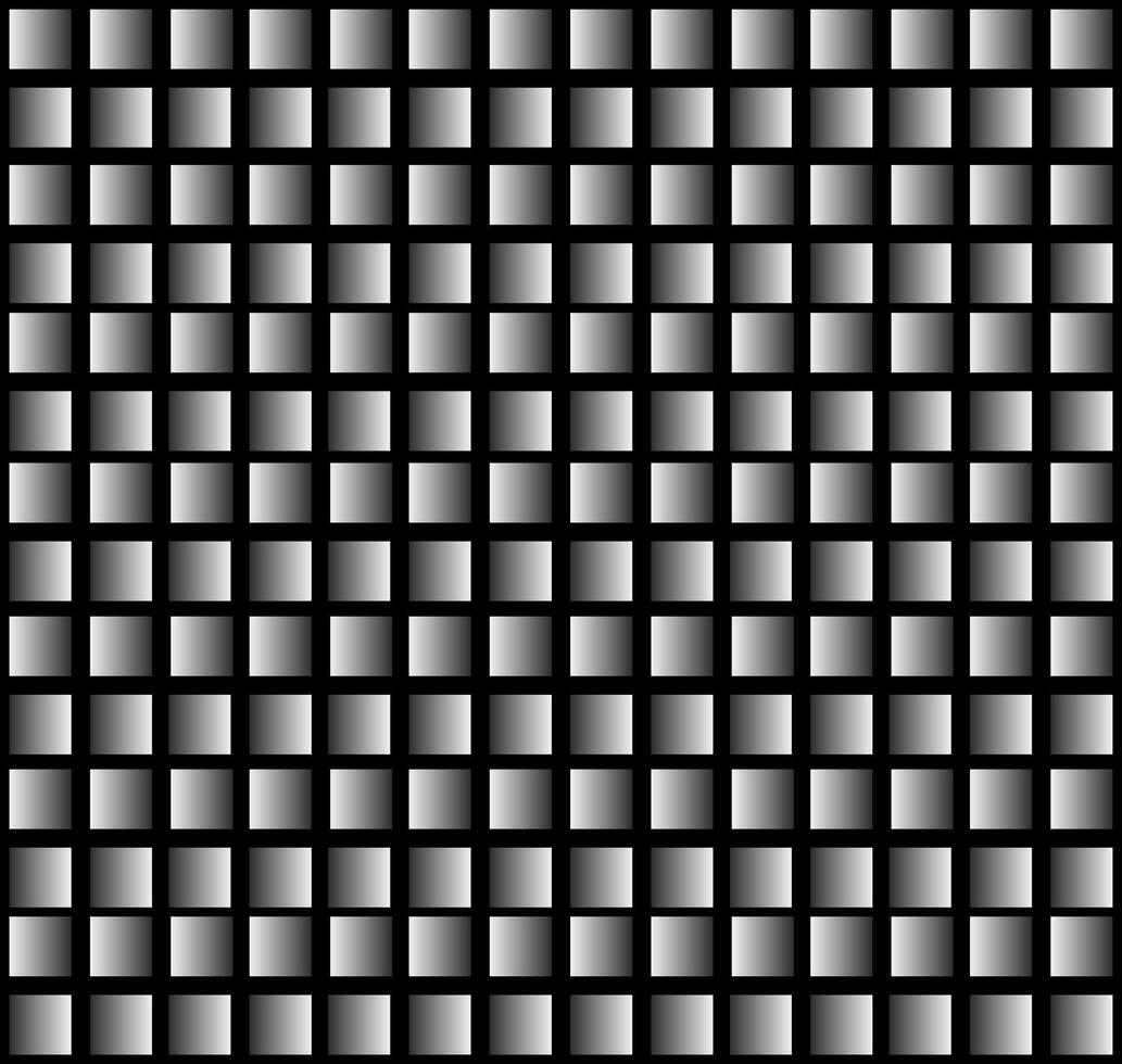 sans couture géométrique modèle dans le forme de carrés sur une gris Contexte vecteur
