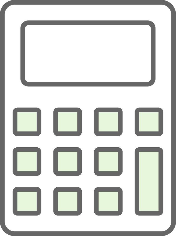 calculatrice fillay icône vecteur