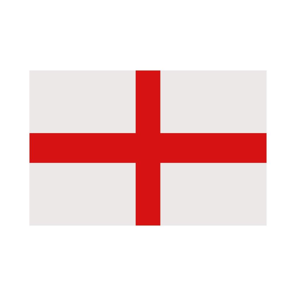 Angleterre drapeau dans vecteur