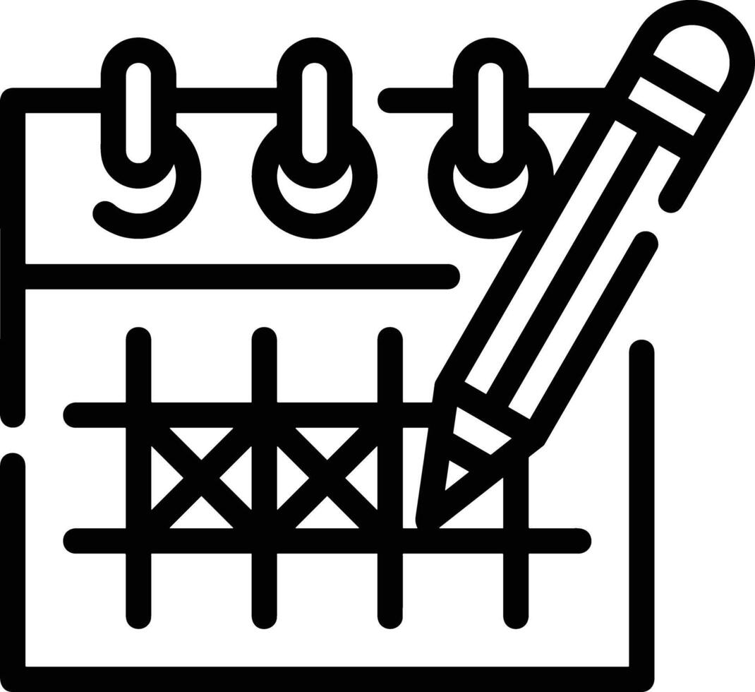 calendrier icône symbole image vecteur