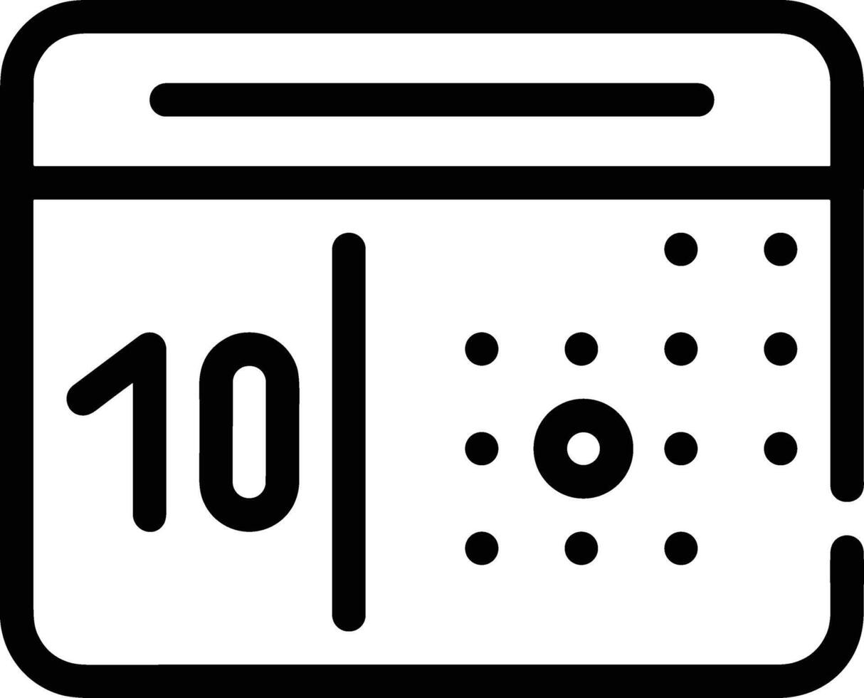 calendrier icône symbole image vecteur