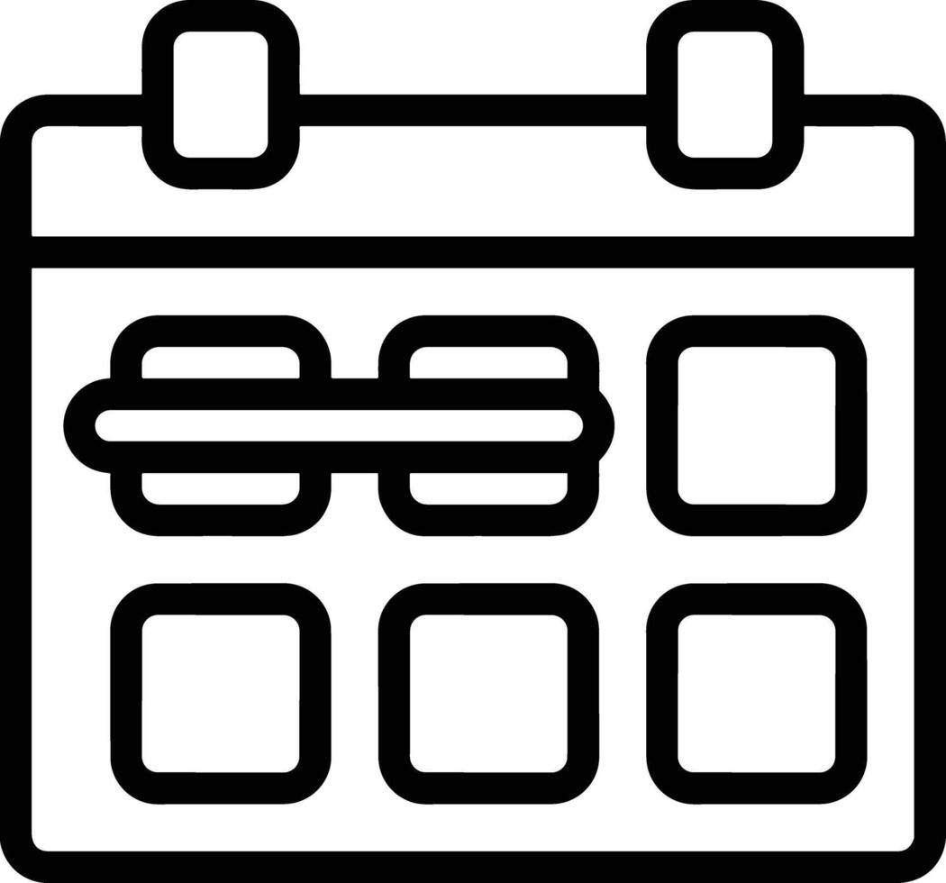 calendrier icône symbole image vecteur