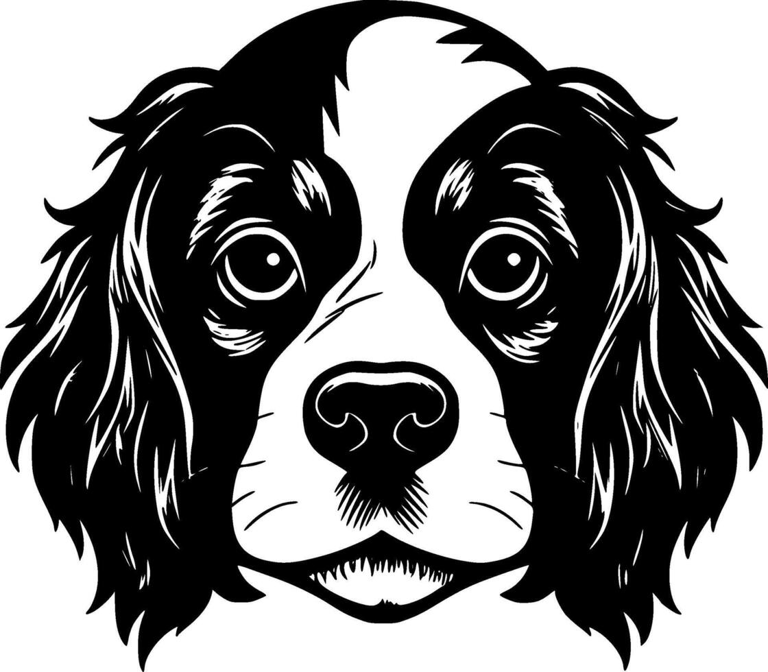 chiot - minimaliste et plat logo - illustration vecteur