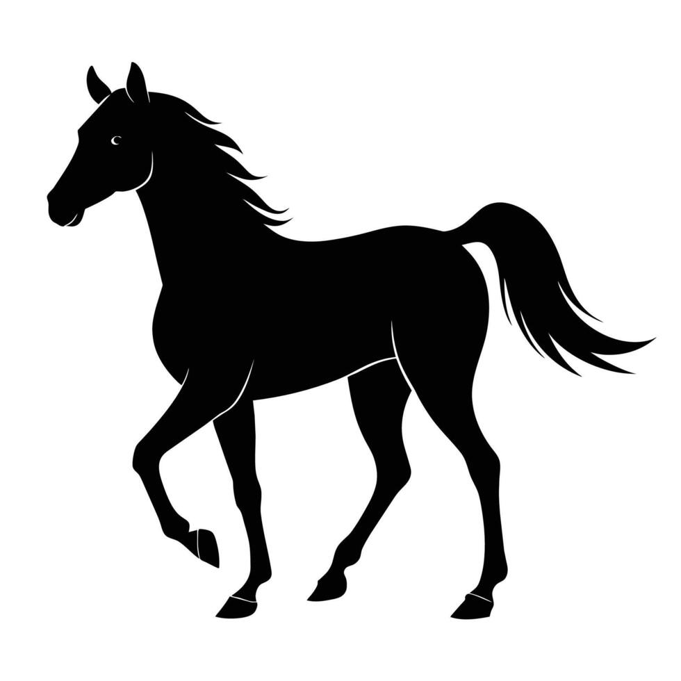 cheval des illustrations - idéal pour équestre l'image de marque, art impressions, et ferme décor vecteur