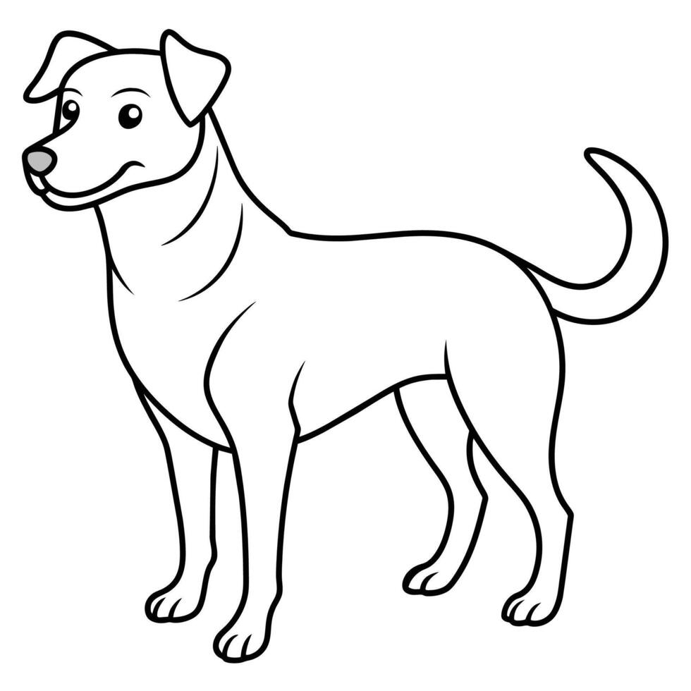 espiègle chien des illustrations - parfait pour sur le thème des animaux de compagnie décor, salutation cartes, et enfants vêtements vecteur