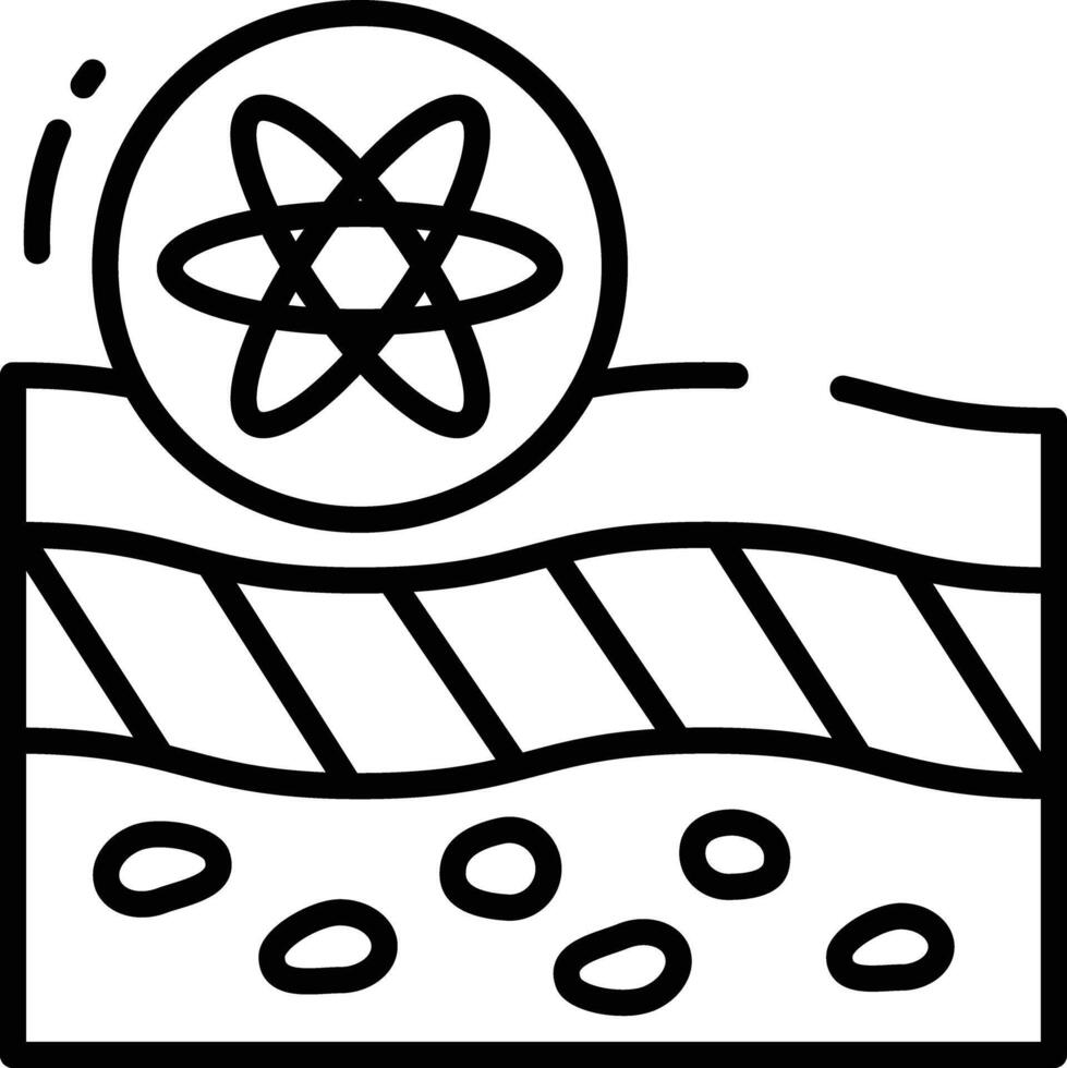 sol tester contour illustration vecteur