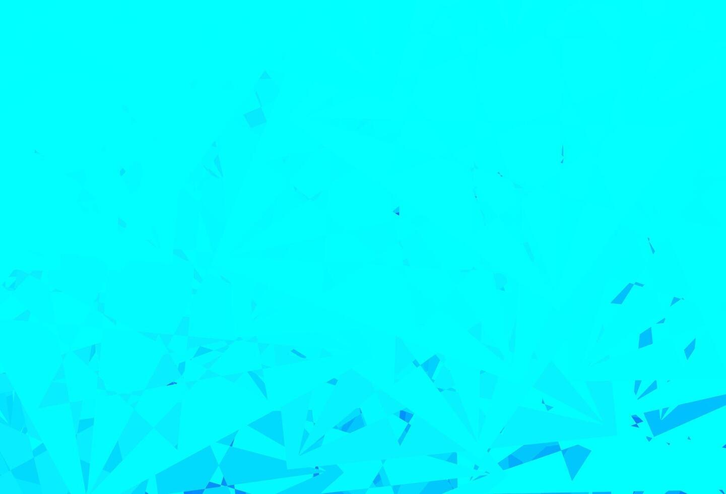 lumière bleu texture avec Aléatoire Triangles. vecteur