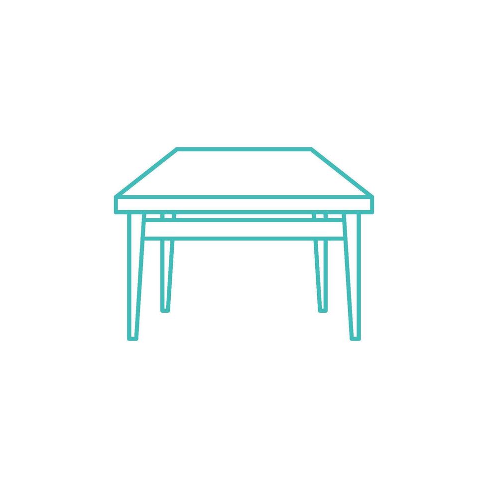 table icône modèle illustration conception vecteur