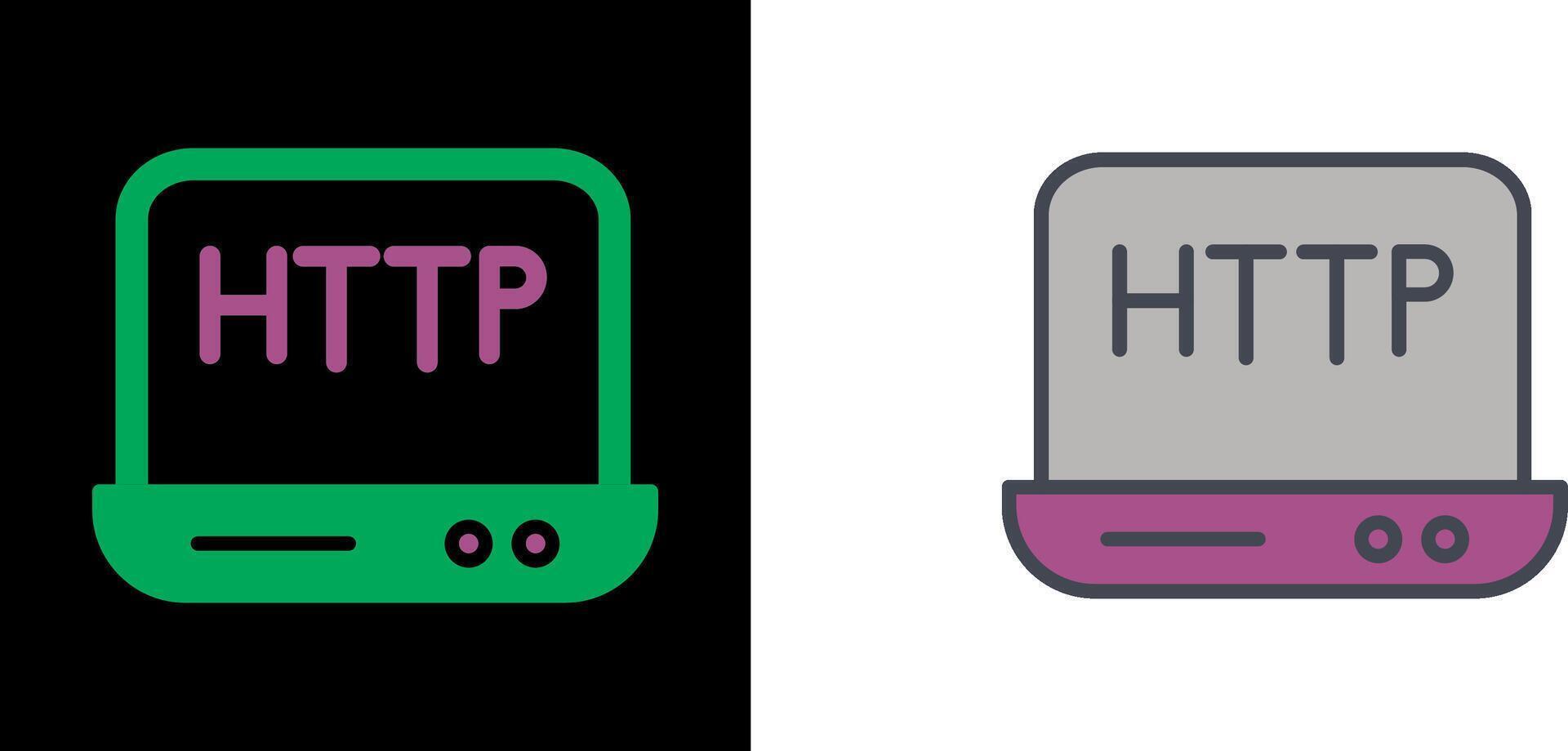 https icône conception vecteur