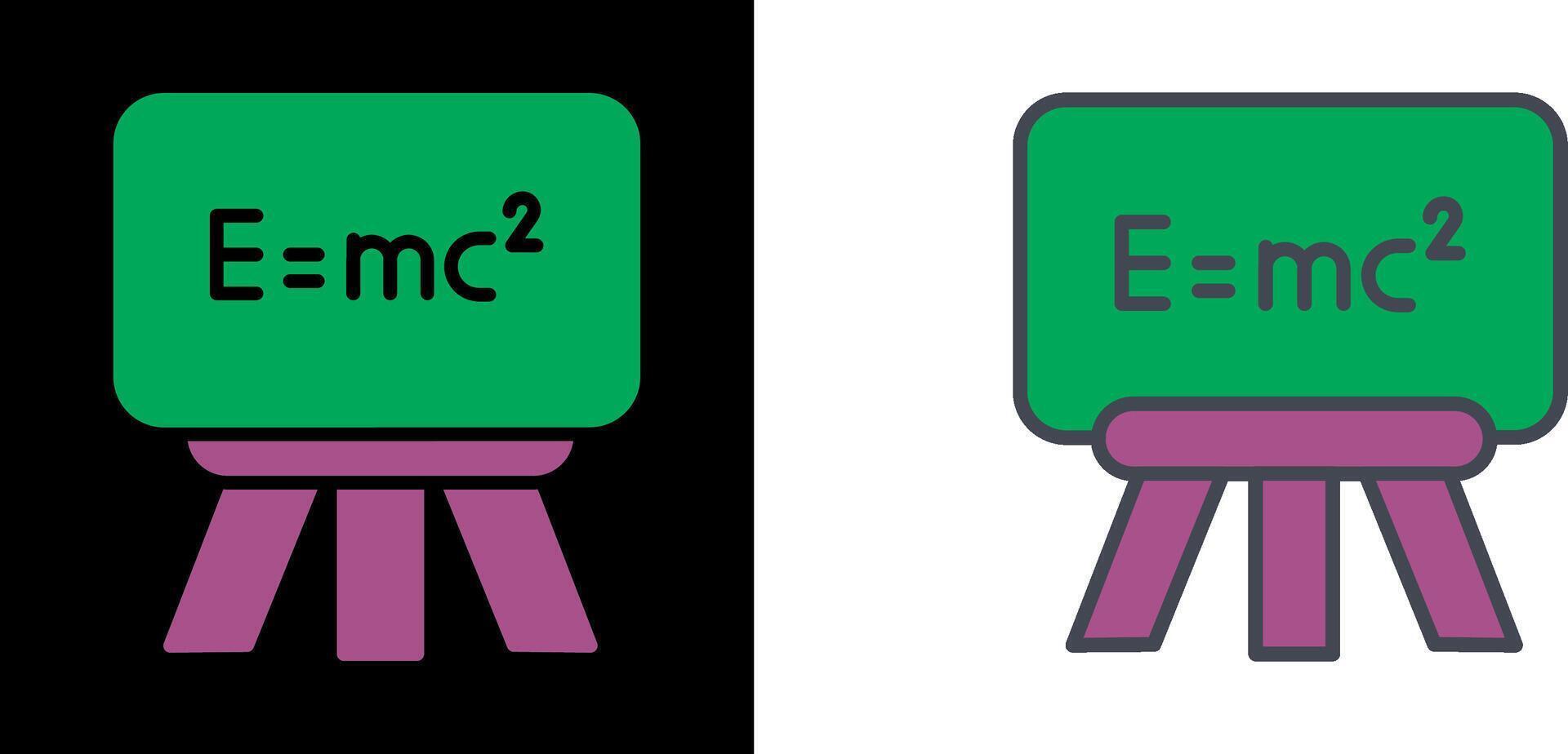 formule icône conception vecteur