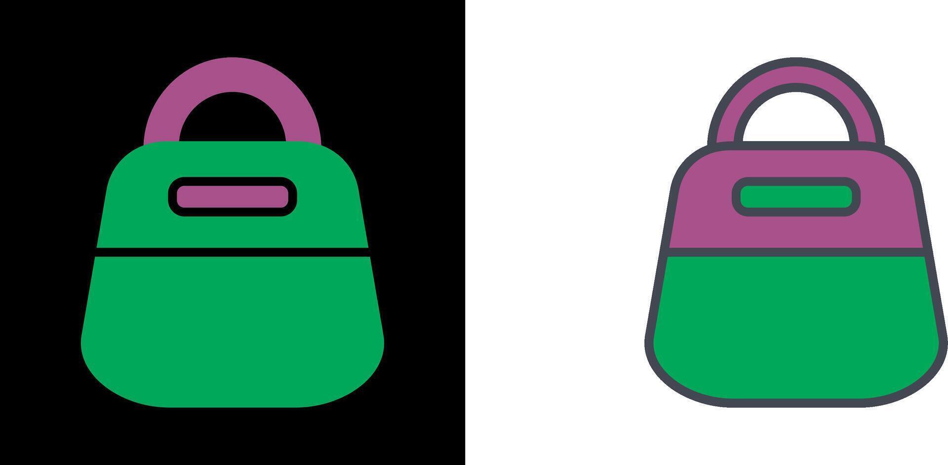 conception d'icône de sac vecteur