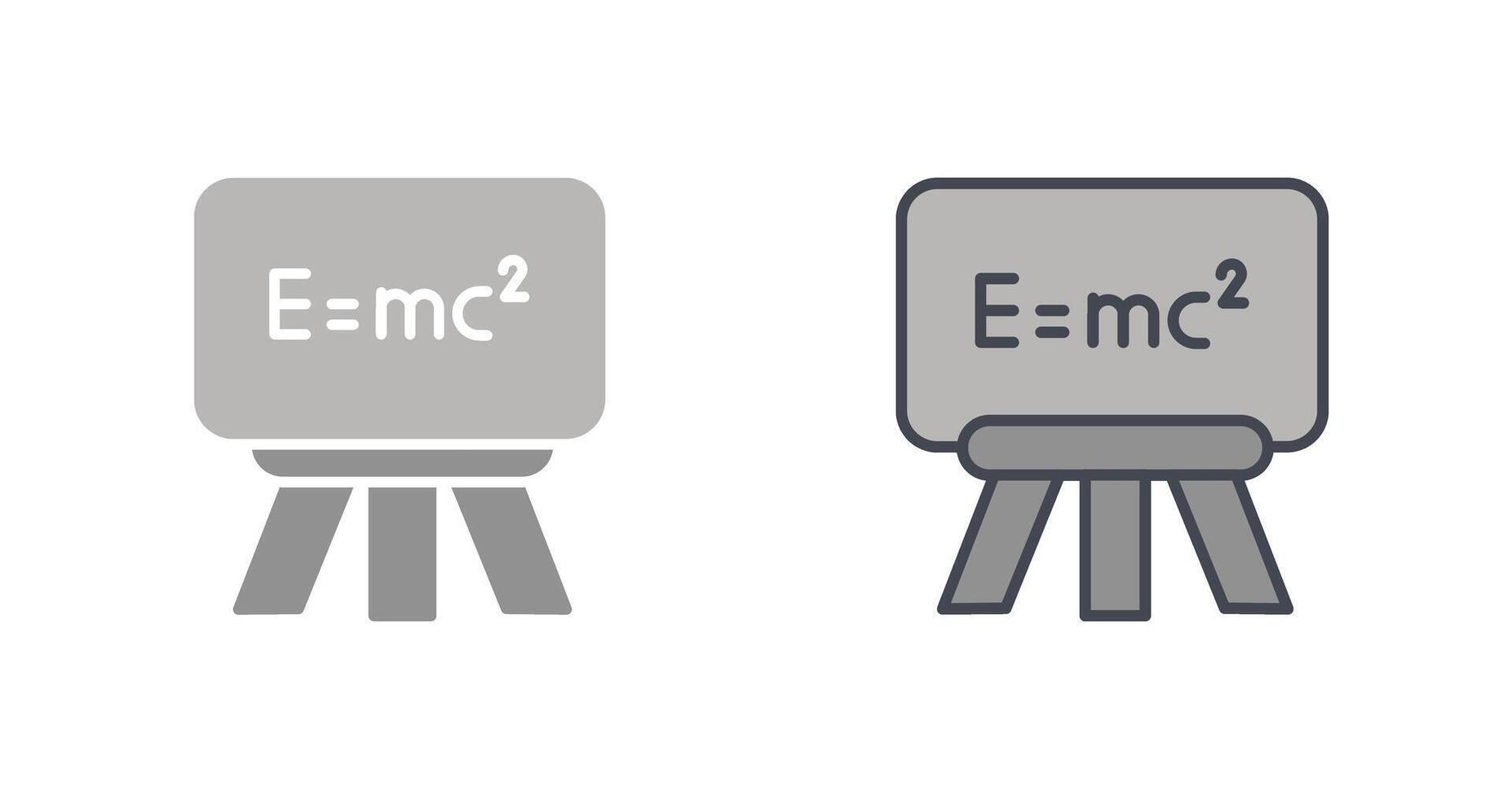 formule icône conception vecteur