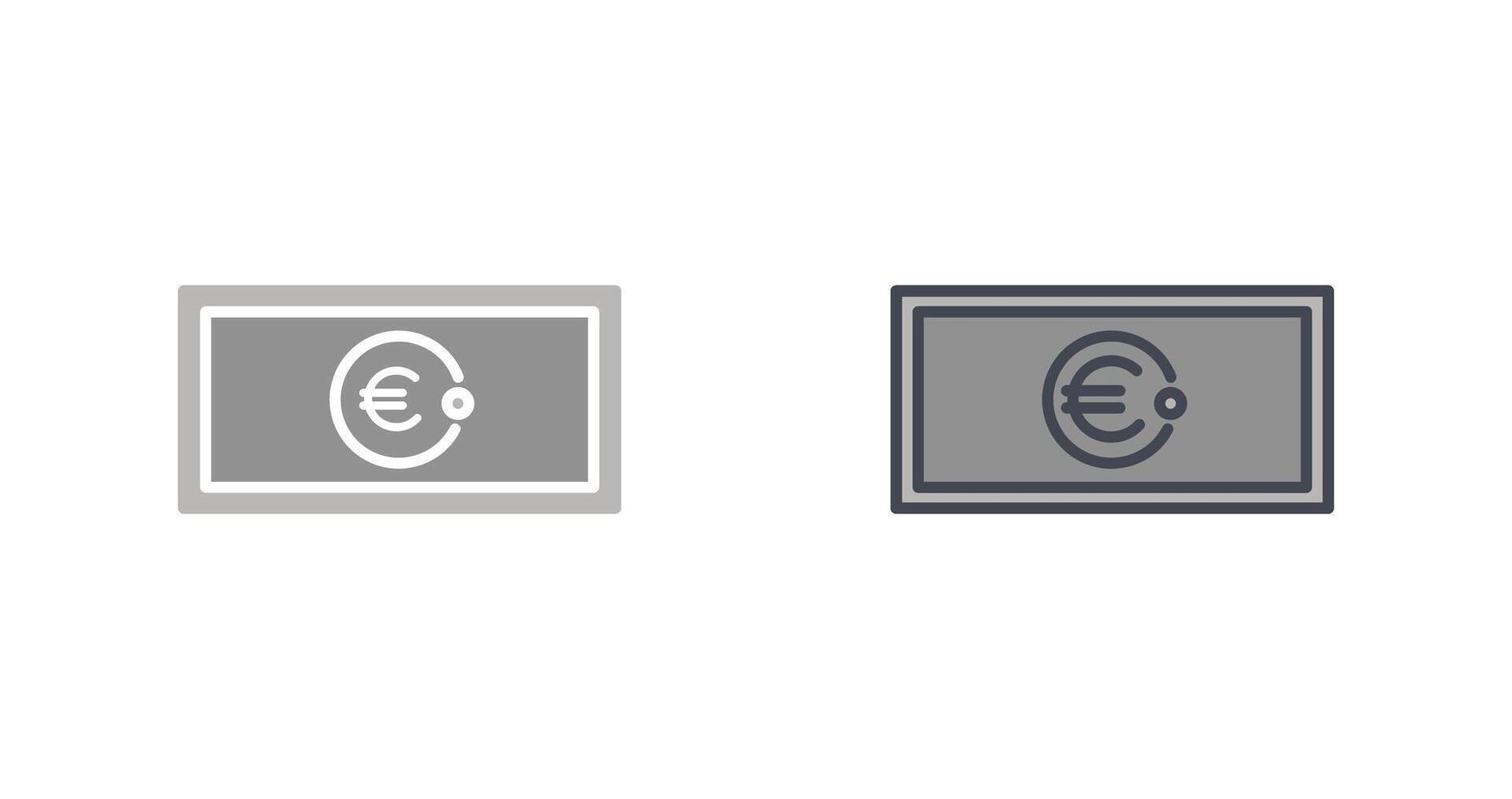 conception d'icône euro vecteur