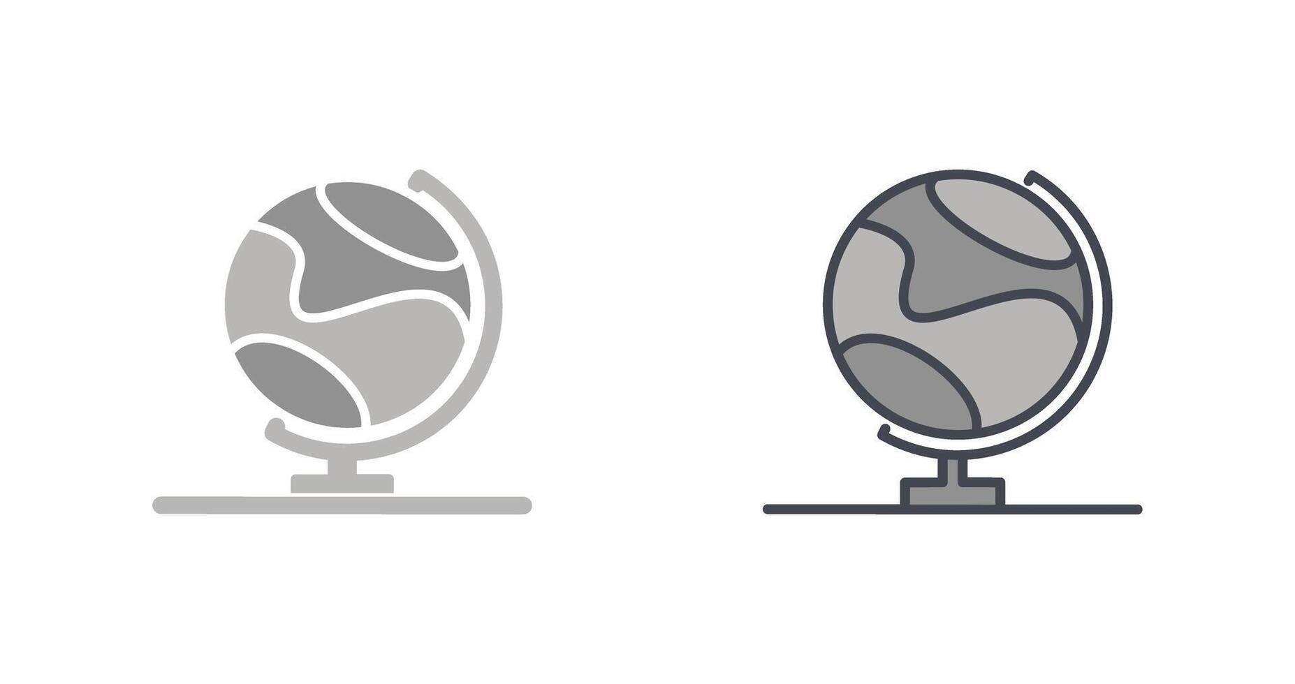 conception d'icône globe vecteur