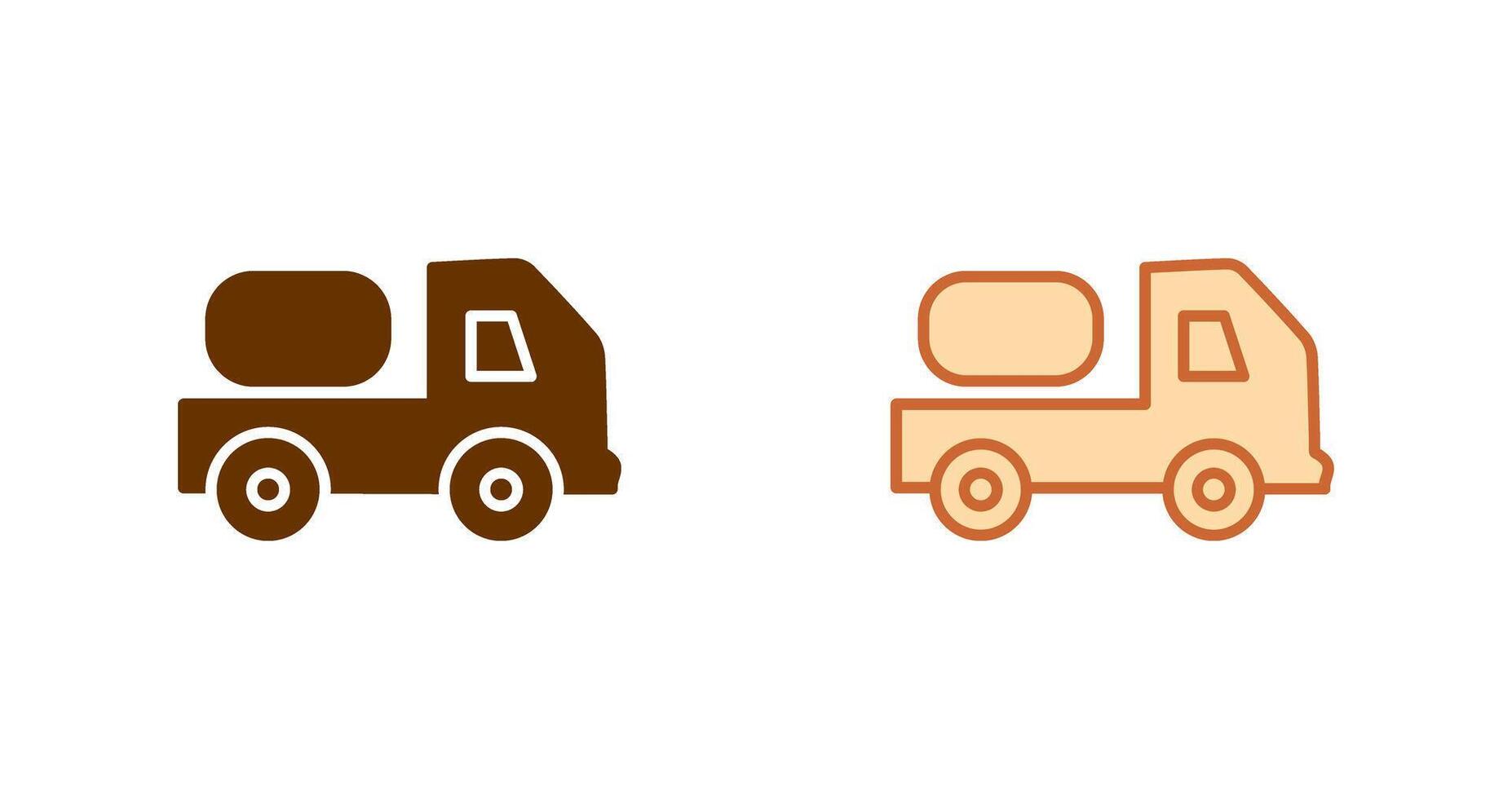 conception d'icône de camion vecteur