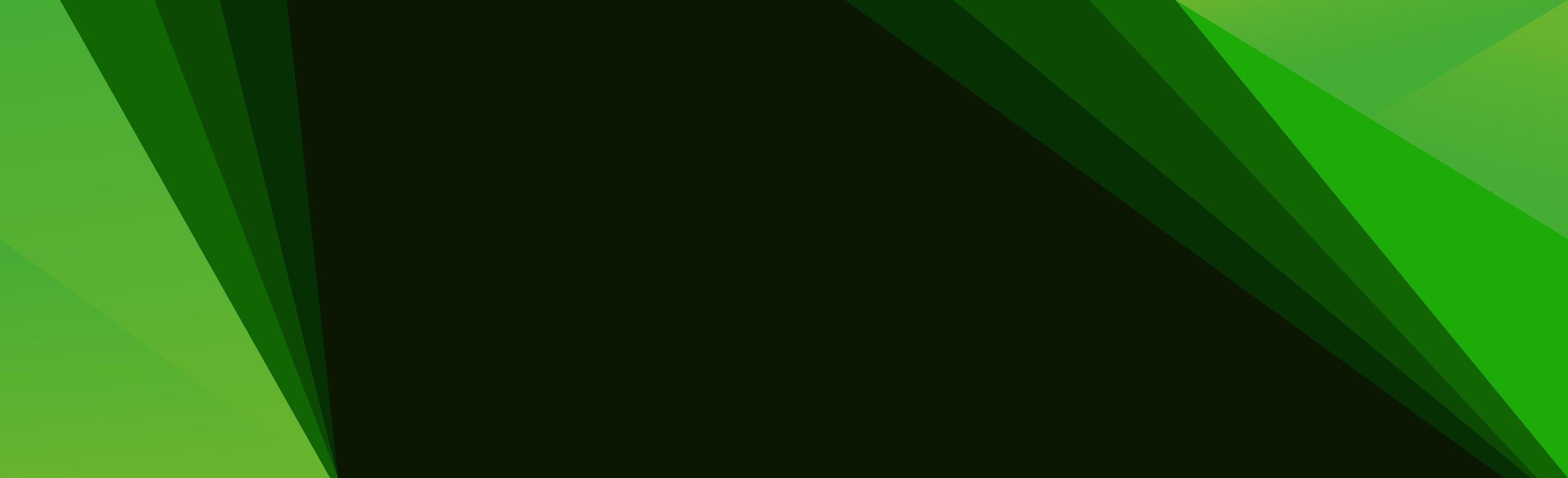 concept élégant d'entreprise vert noir contrastant abstrait web panoramique - vecteur