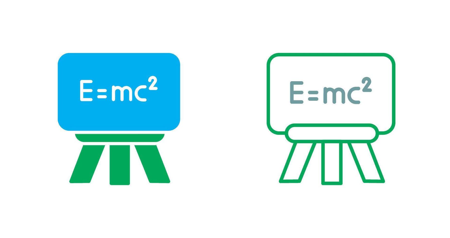 formule icône conception vecteur