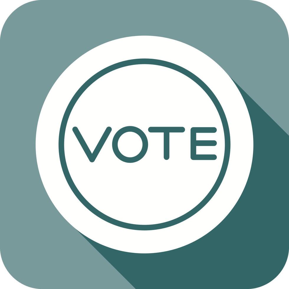 voter lien icône conception vecteur