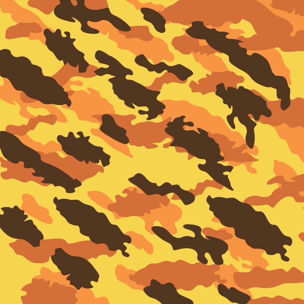 camouflage orange rayures abstraites modèle sans couture vecteur militaire pour vêtements imprimés