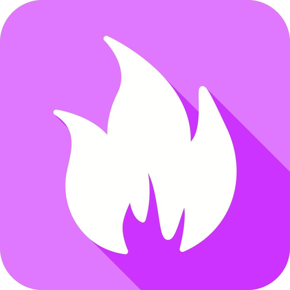conception d'icône de flamme vecteur