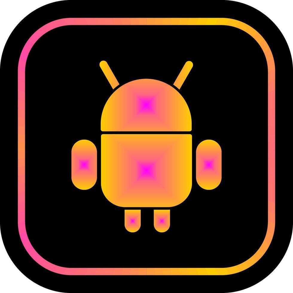 Android logo icône conception vecteur