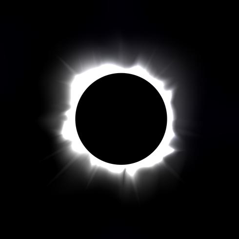 éclipse vecteur