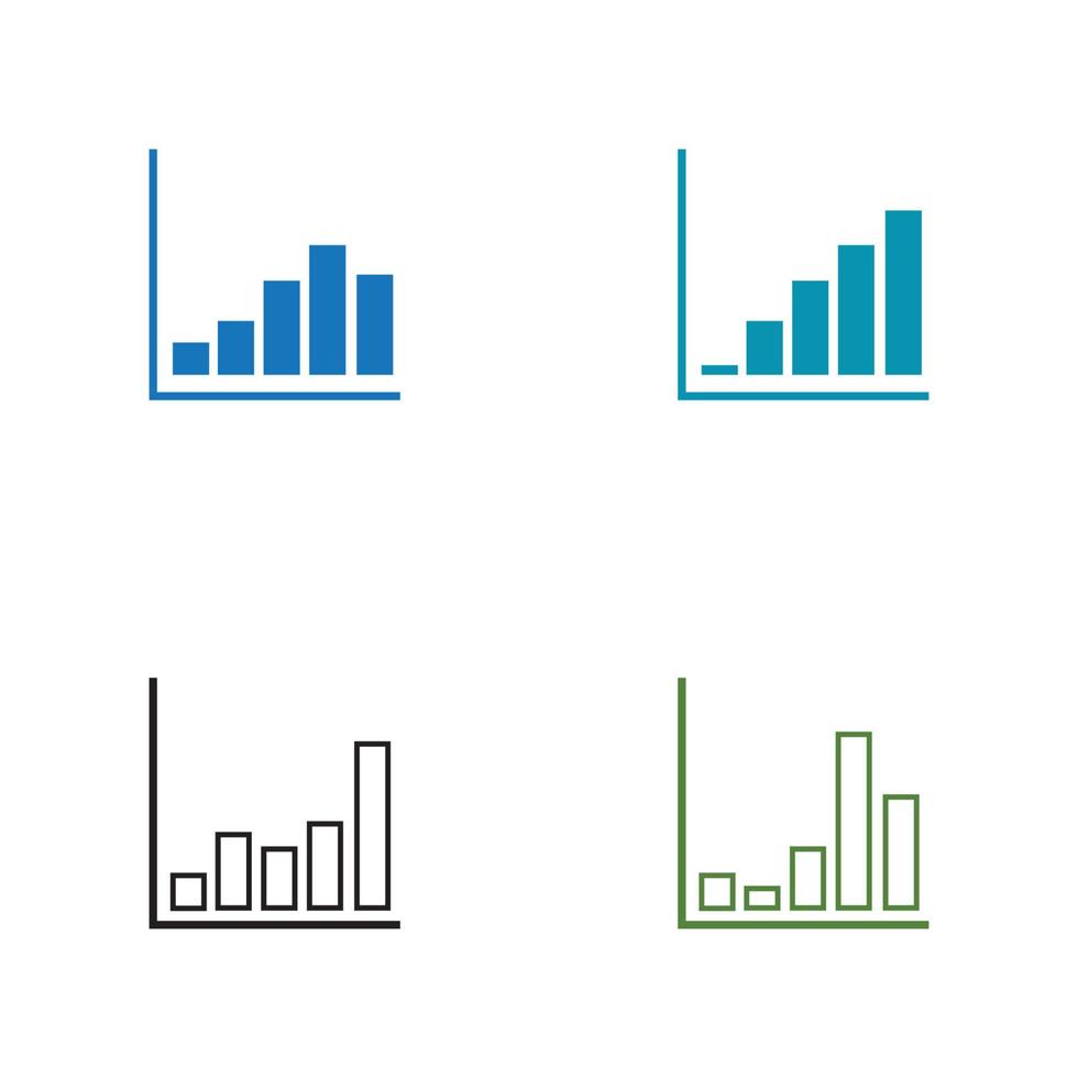 modèle de conception graphique icône illustration vectorielle en croissance vecteur