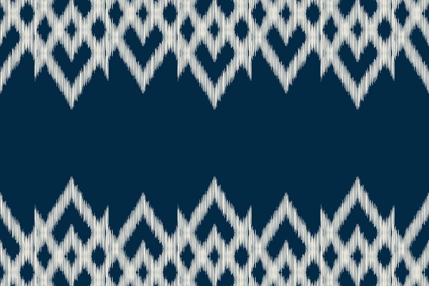 traditionnel ethnique ikat motif en tissu modèle géométrique style.africain ikat broderie ethnique Oriental modèle bleu Contexte fond d'écran. résumé, illustration.texture, cadre, décoration. vecteur