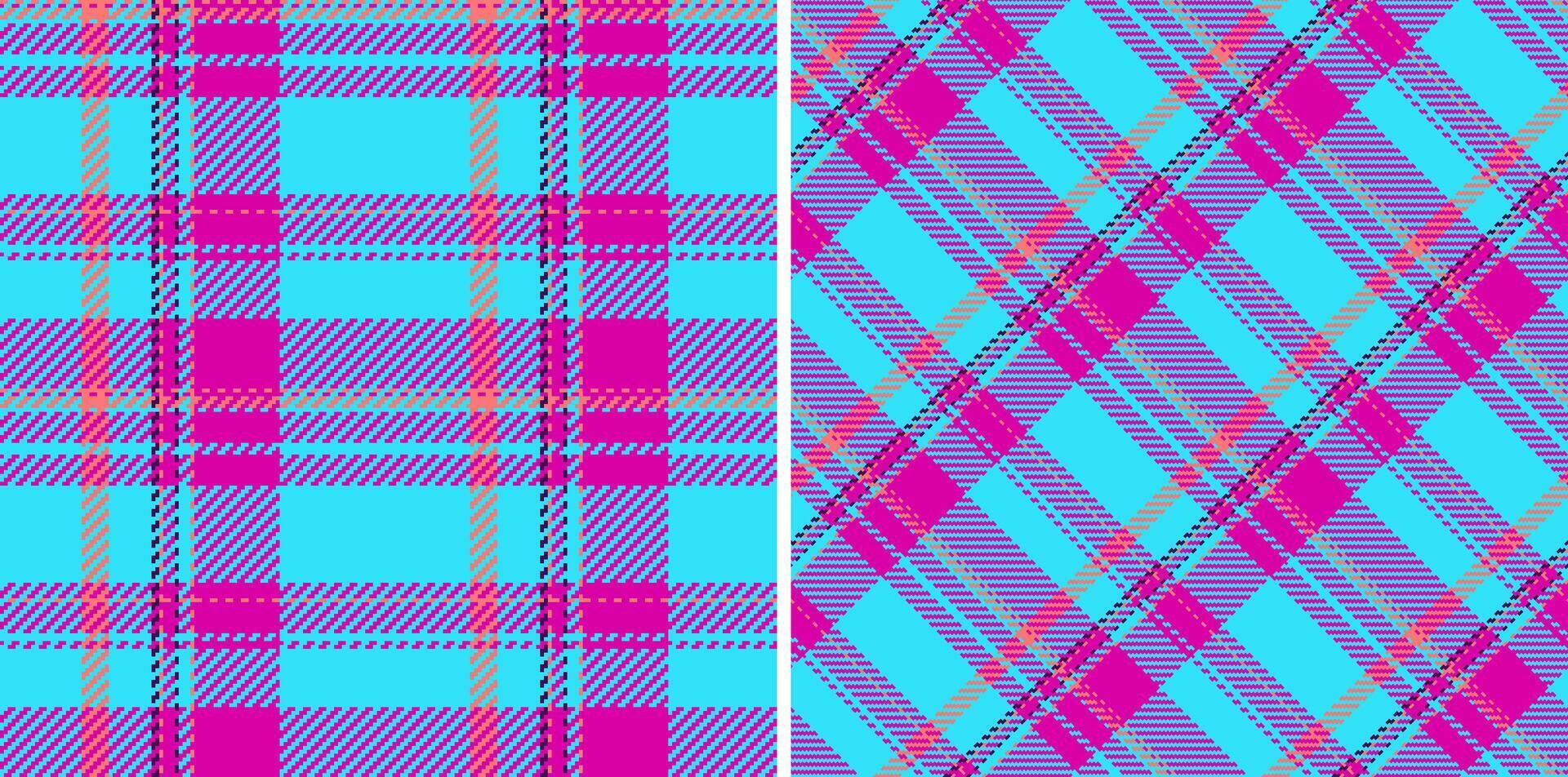 en tissu sans couture de modèle Contexte tartan avec une vérifier plaid texture textile. vecteur