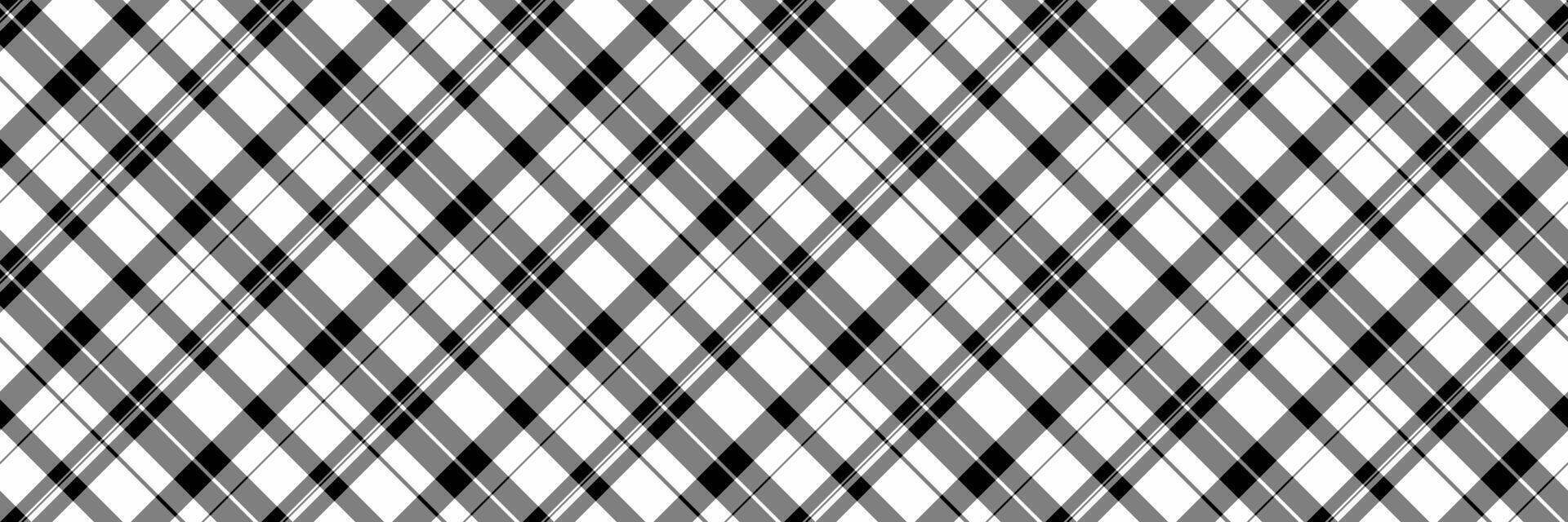 en forme Contexte modèle, milieu sans couture en tissu tartan. Indien textile texture vérifier plaid dans gris et blanc couleurs. vecteur