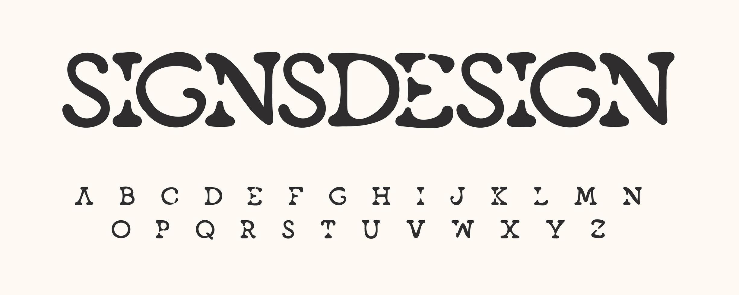 alphabet grunge minable. lettres sales rétro, police de conception de timbre, type de typographie pour logo, titre de journal, monogramme, lettrage créatif et typographie maxi. conception typographique de vecteur